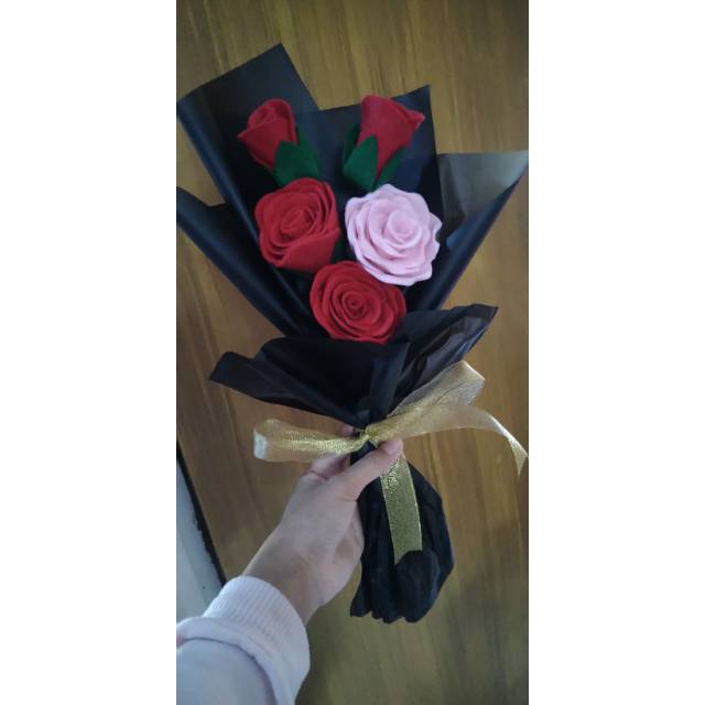 Buket bunga wisuda