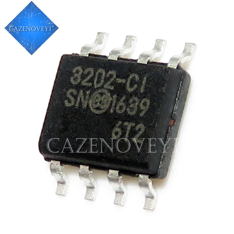 1pc Ic Mcp3202-Ci / Sn Mcp3202 3202-ci Sop-8