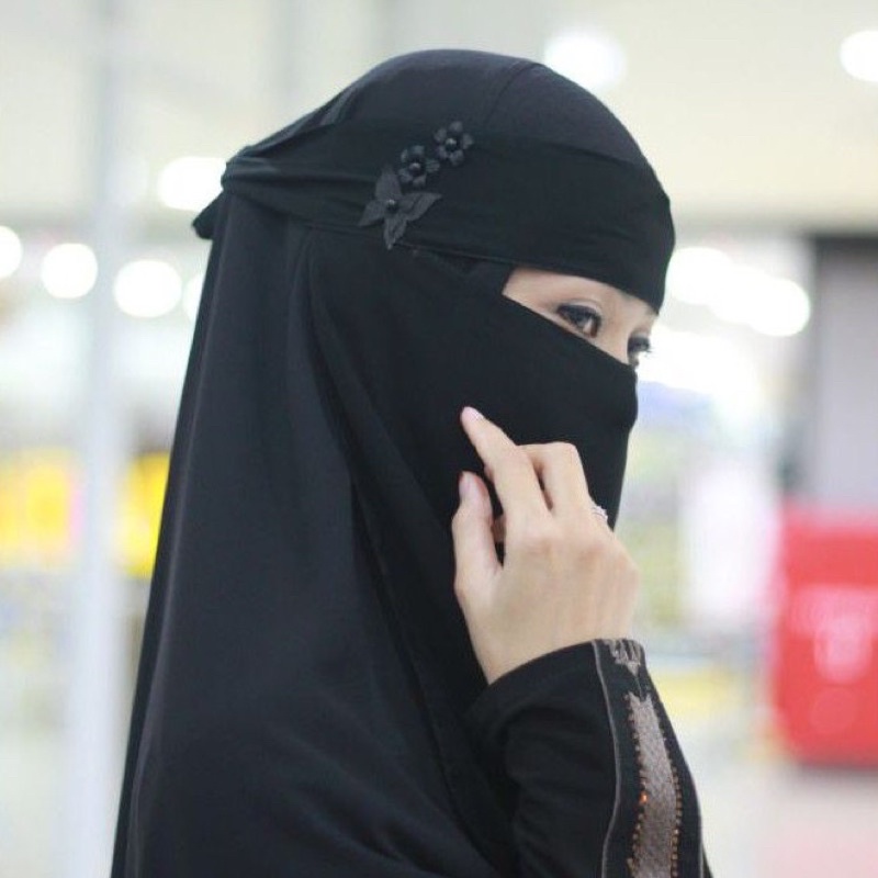 Niqab Bandana Niqab Cadar Niqab Yaman Cadar Bandana Niqob Viral Termurah Niqob Kupu Bunga