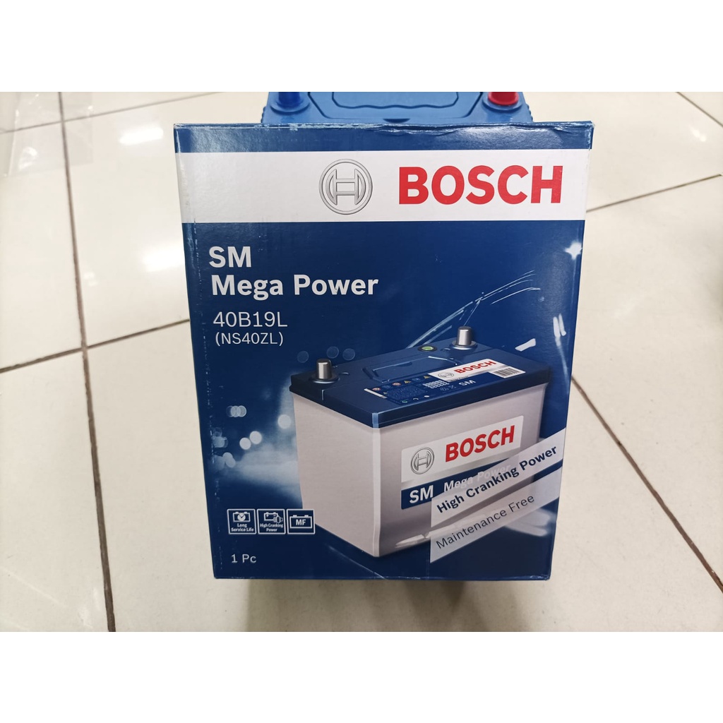 Jual PROMO Aki Mobil Honda Freed NS40ZL / 40B19L Bosch Aki Kering