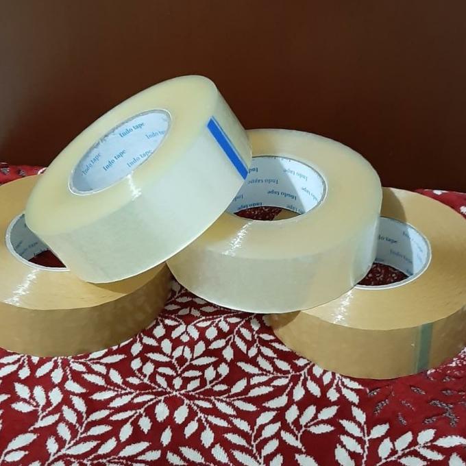 

LAKBAN JUMBO BENING/COKELAT 45mmX 300mter KUALITAS DAIMARU GOJEK/GRAB