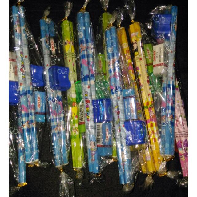 

Paket souvenir Alat tulis Hadiah lomba/ isian goodie bag