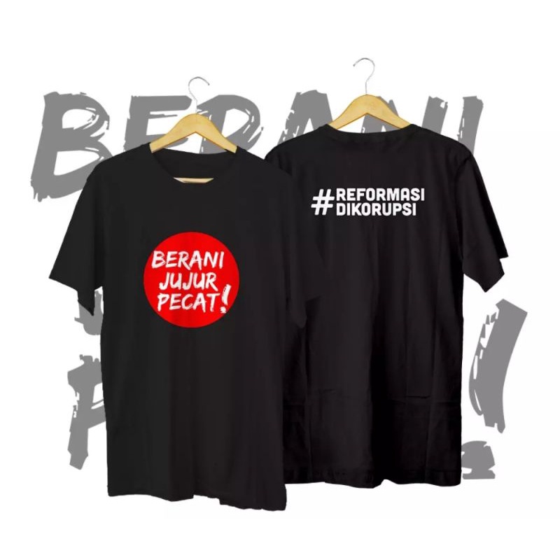 KSK Kaos baju KPK berani jujur pecat TERLARIS