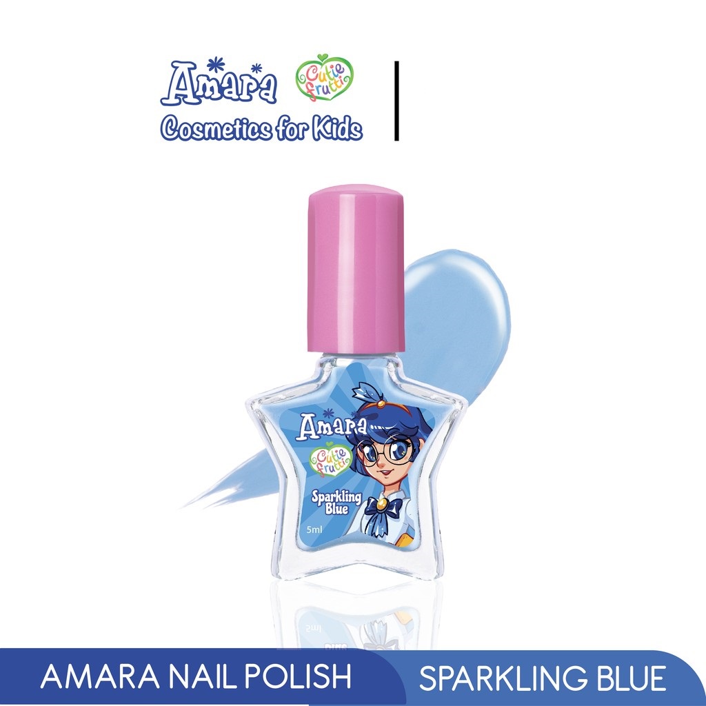 Amara Nail Polish Kuteks Kuku Anak Lucu 5ml