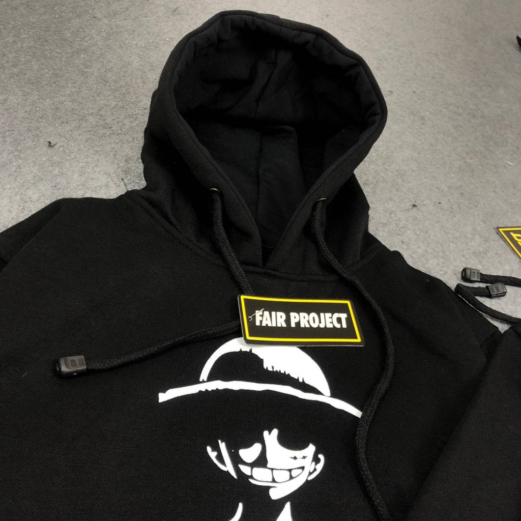 Hoddie Sweatshirt Pullover Hoodie One Piece Manga Anime Jepang Luffy d Monkey Long sleeve Pria Wanit