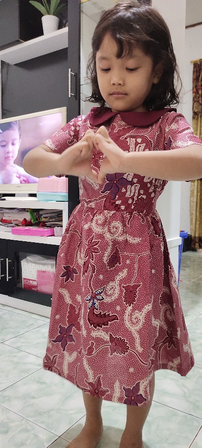Dress Anak Batik Jennie