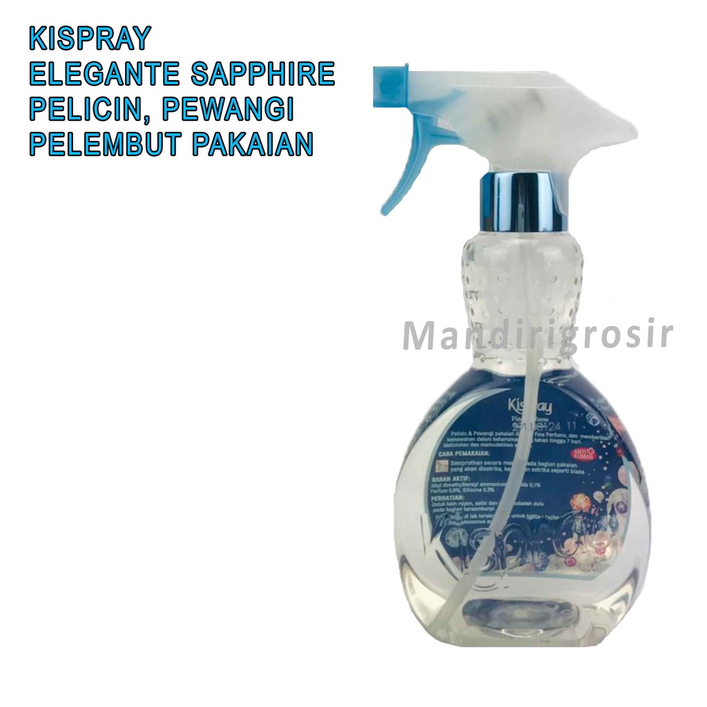 Pelicin &amp; Pelembut Pakaian * Kispray Fine Perfume * Elegante Sapphire * Pewangi