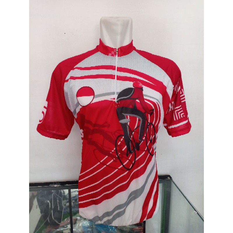 jersey sepeda indonesia 75th -jersy sepeda balap