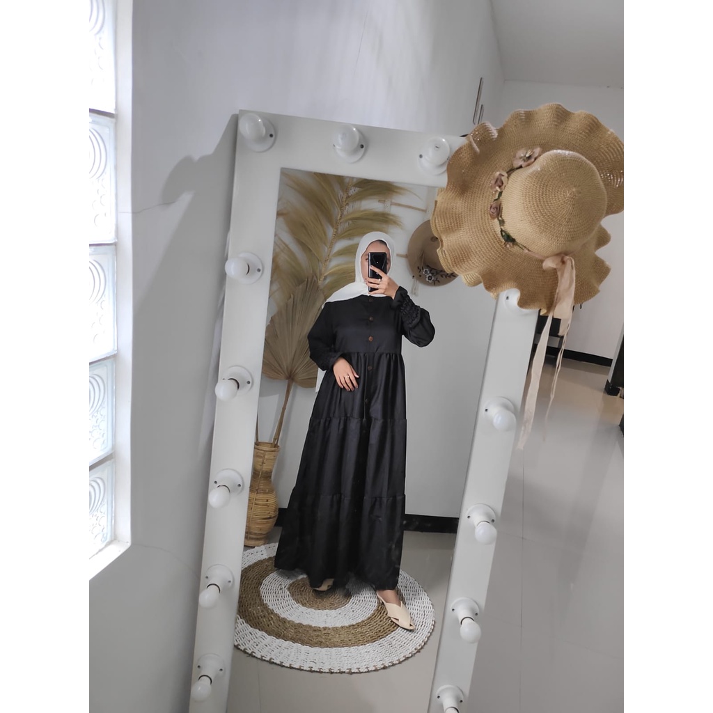 Nadia dress/gamis wanita/M/L/XL/busui/gamis muslim/TORYBURCH-1