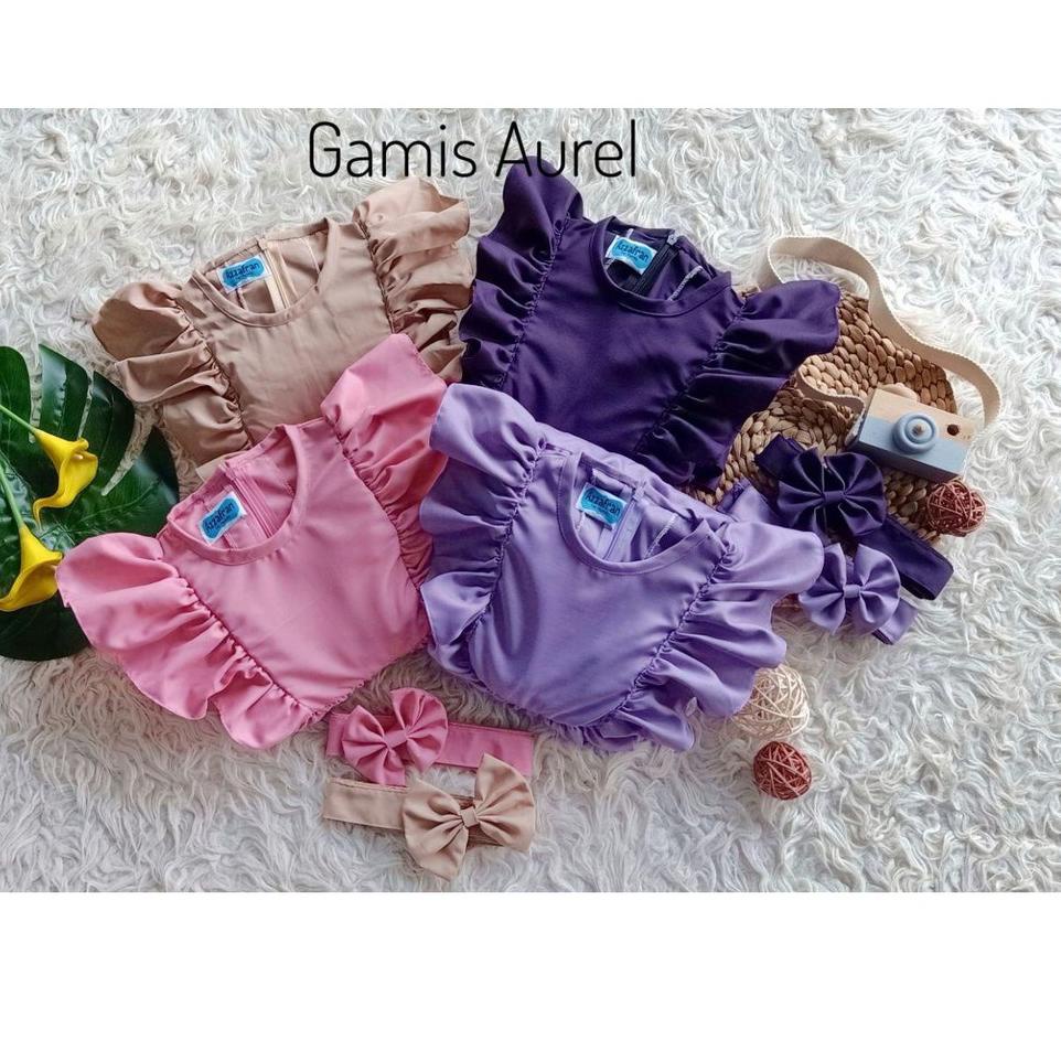 LANGSUNG KIRIM.. Gamis Aurel | Azzafran for Mommy | Gamis Anak | Gamis Dewasa | Gamis Couple | Gamis