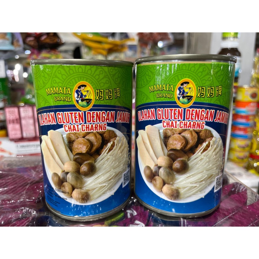 

283G MAMATA CHAI CHARNG CAMPURAN DAGING VEGETARIAN DENGAN JAMUR ENAK