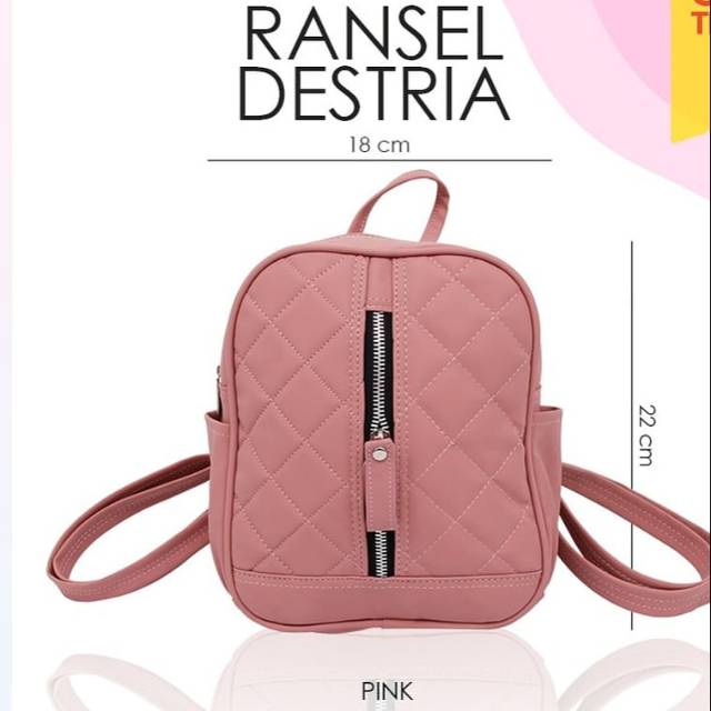 RANSEL WANITA  DESTRIA