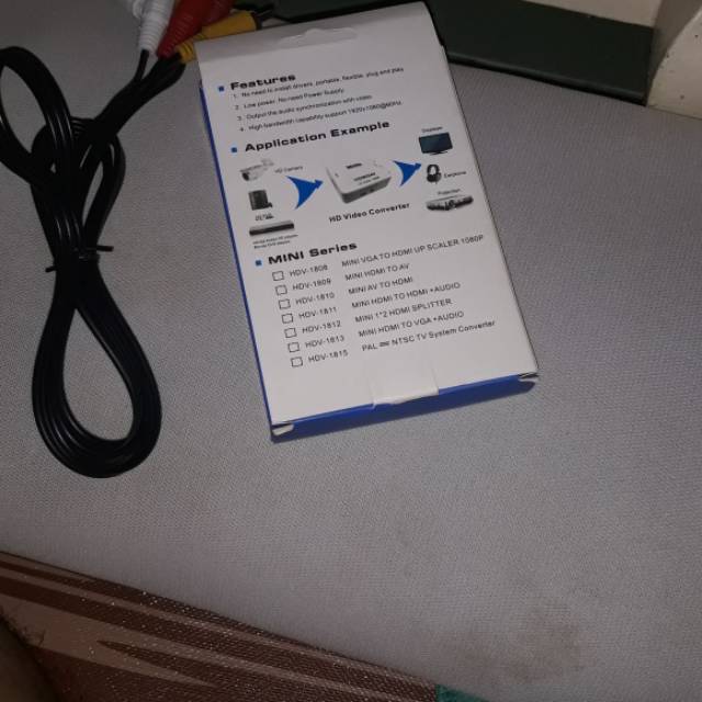 Dongle hdmi tv tabung