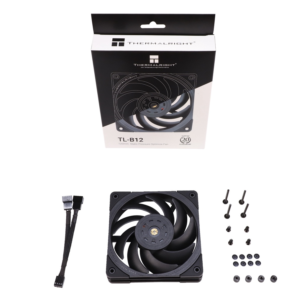 THERMALRIGHT TL-B12 High Static Pressure 120mm PWM Fan