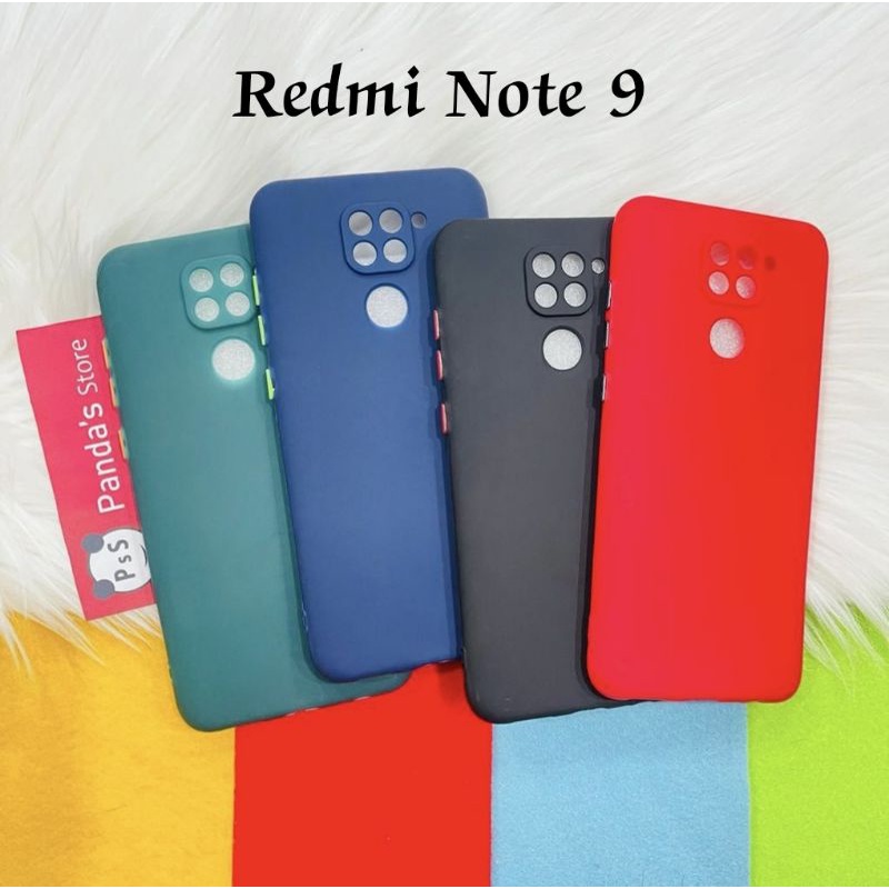 Case Redmi Note 9 Babycase + Pelindung Kamera, Makaron Full Color (PsS)