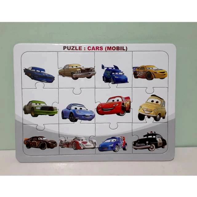Puzzle / Puzle / Puzel Cars - Karaker Card