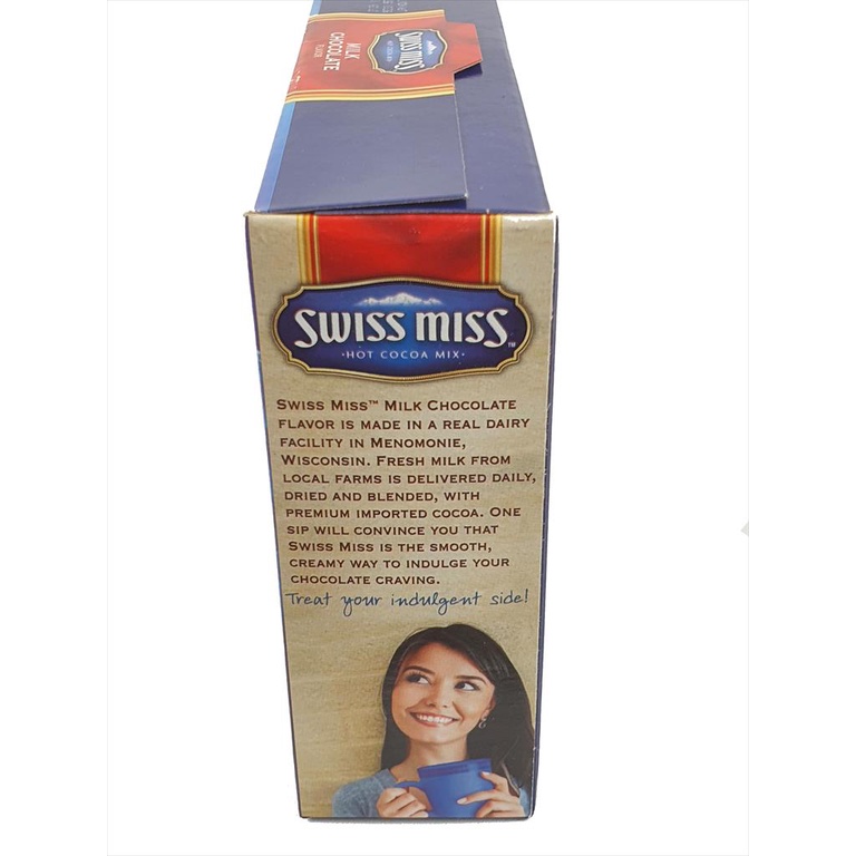 SWISS MISS MILK CHOCOLATE 280  GR HOT COCOA MIX 3 IN 1 SUSU COKLAT