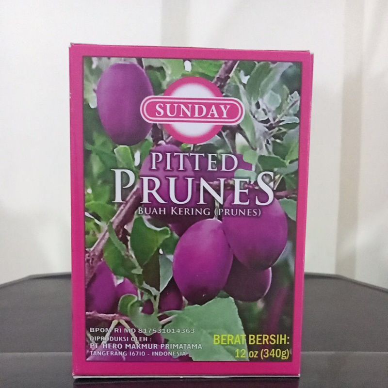 

Pitted Prunes Sunday (buah kering prunes) 340 gr