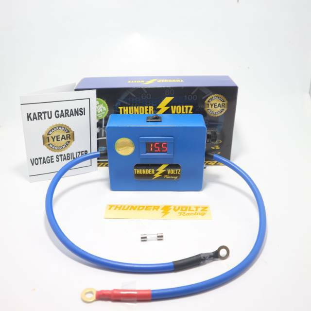 Jual Stabilizer aki booster aki mobil motor thunder voltz | Shopee