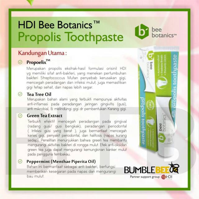 HDI Propolis Toothpaste