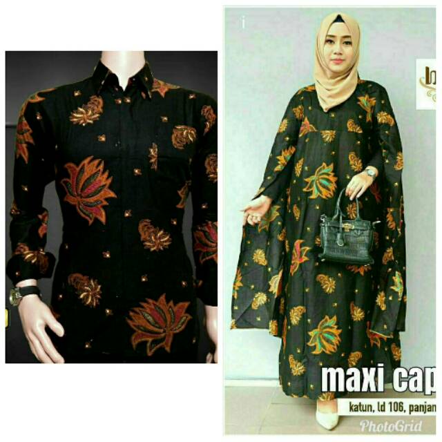 GROSIR BATIK COUPLE GAMIS