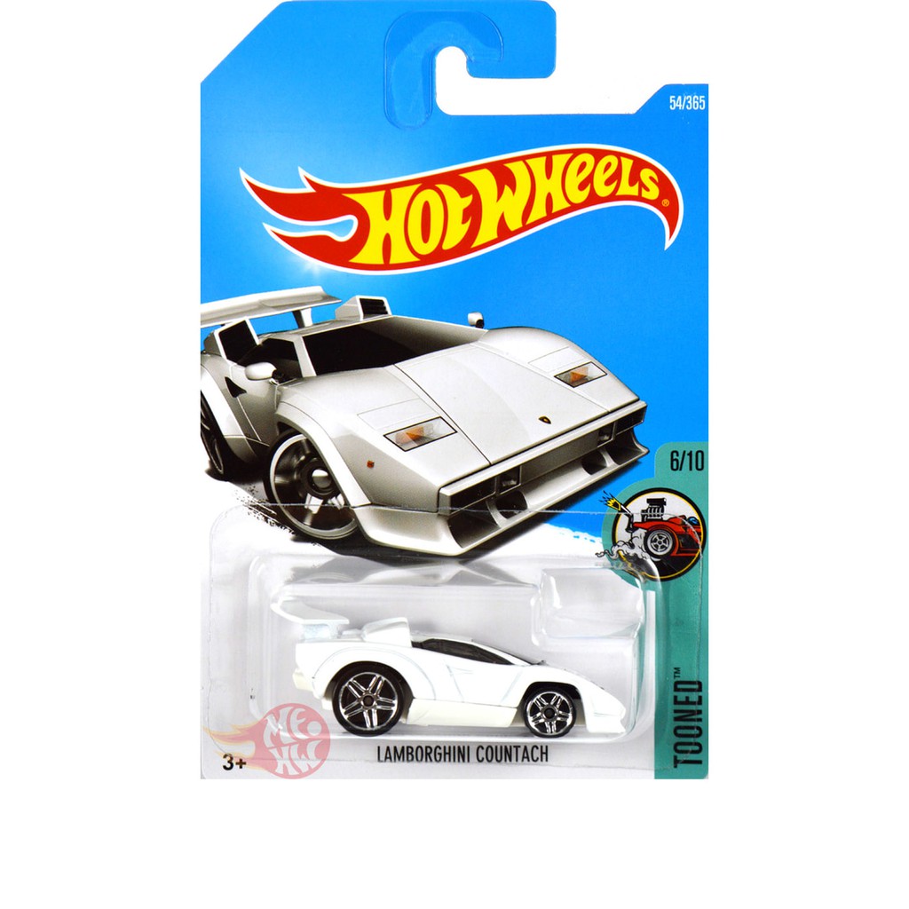 hot wheels lamborghini countach tooned