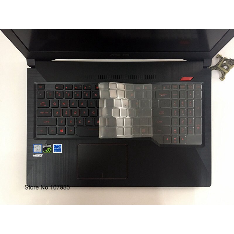 Skin Cover Keyboard Bahan TPU Transparan 17.3 &quot;Untuk ASUS TUF Gaming fx705 fx705d FX705DU FX705DD FX705DT Fx705Gxdge Fx5Dt