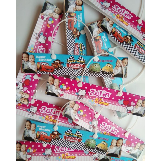 

Label Plastik Snack Ulang Tahun Free Thankscard