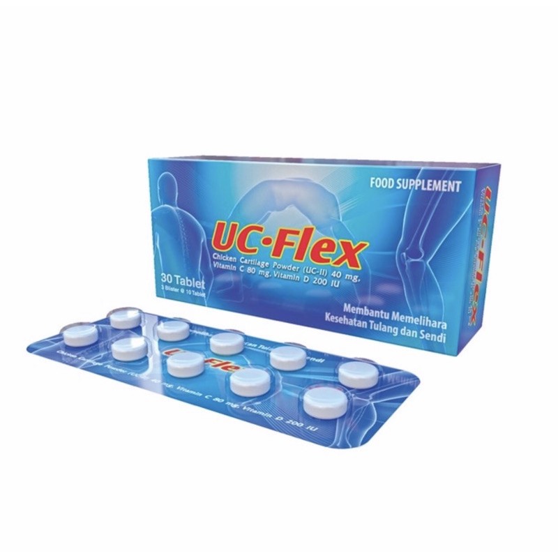 UC Flex strip 10 tablet ( memelihara kesehatan tulang &amp; sendi )