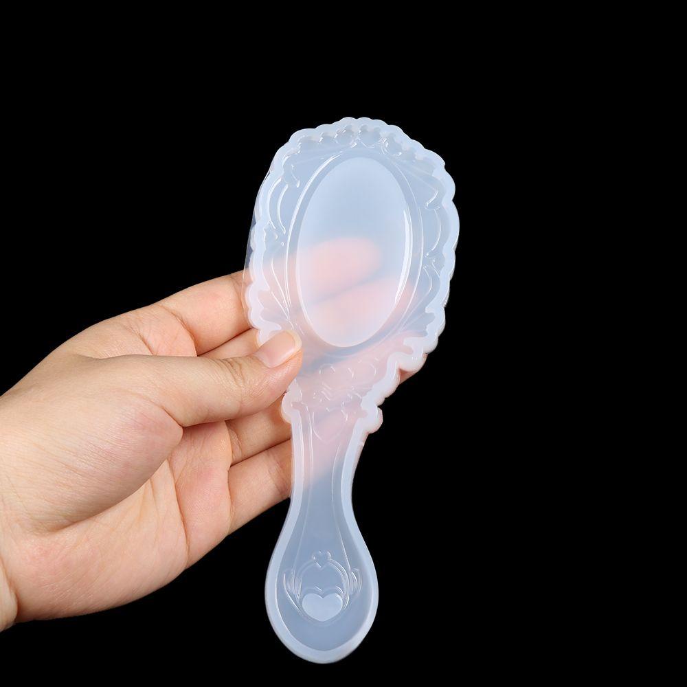 Top Resin Comb Mold DIY Lem Tetes Transparan Pendant Mould