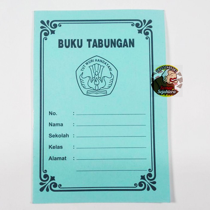 

[PCS] BUKU TABUNGAN A6 / BUKU TABUNGAN KECIL*