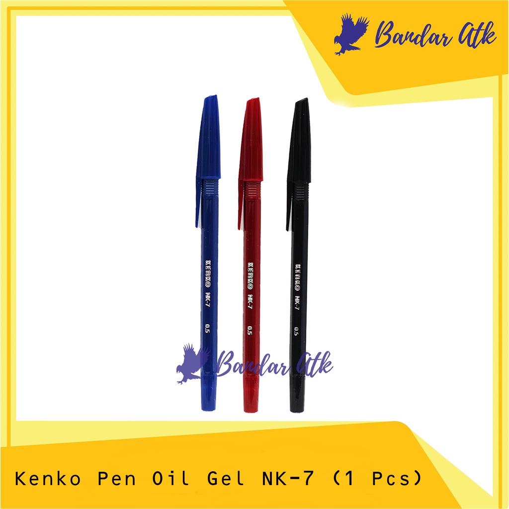 

KENKO Pen Oil NK-7 Pulpen Pena Ballpoint [1 PCS]