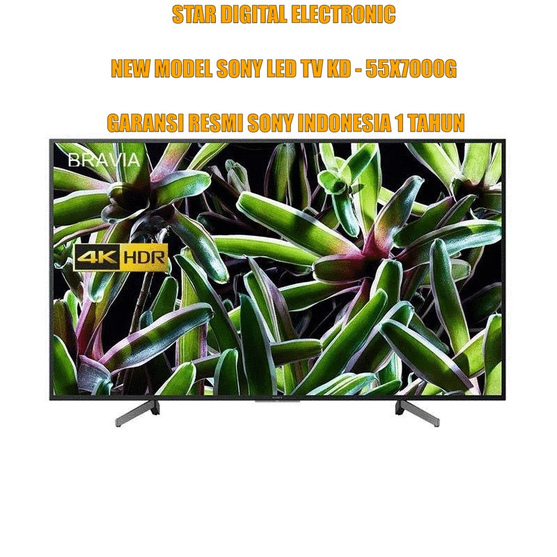 SONY LED TV NEW MODEL KD-55X7000G SMART TV DAN ANDROID 55 INCH