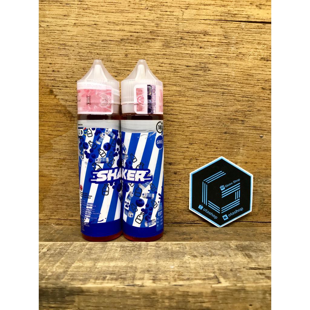 Shaker Blueberry Milk by Led 60ml 3mg liquid vape pita cukai milkshake