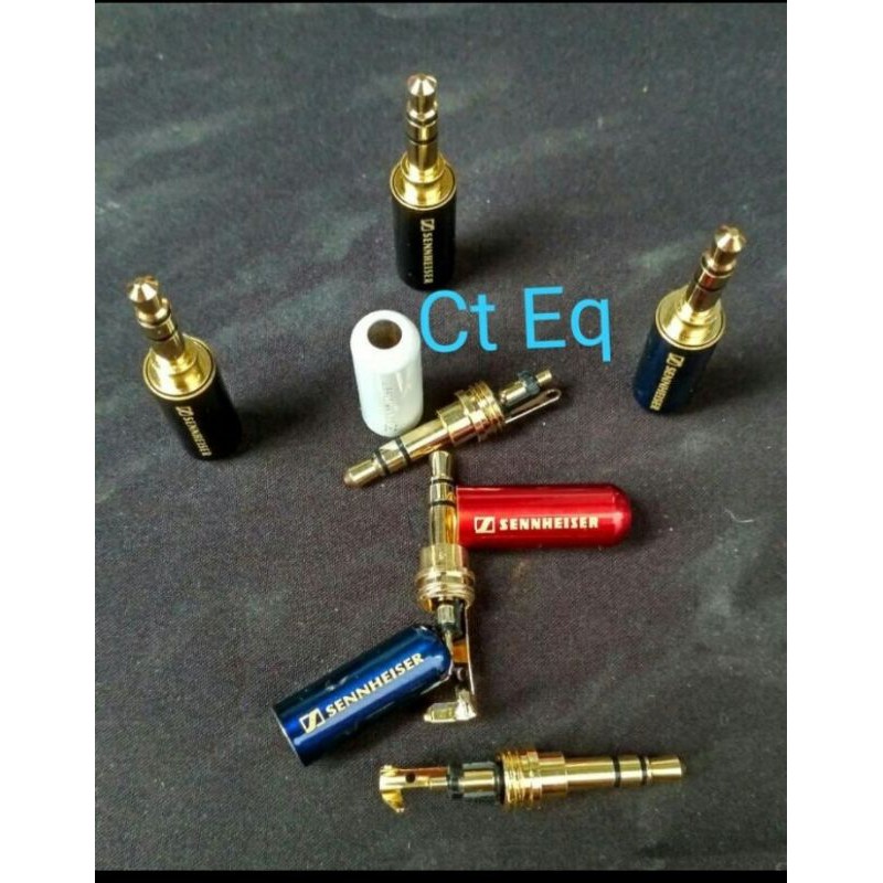 Jack 3.5 mm stereo sennheiser ( DIY) mini jack grosir / satuan