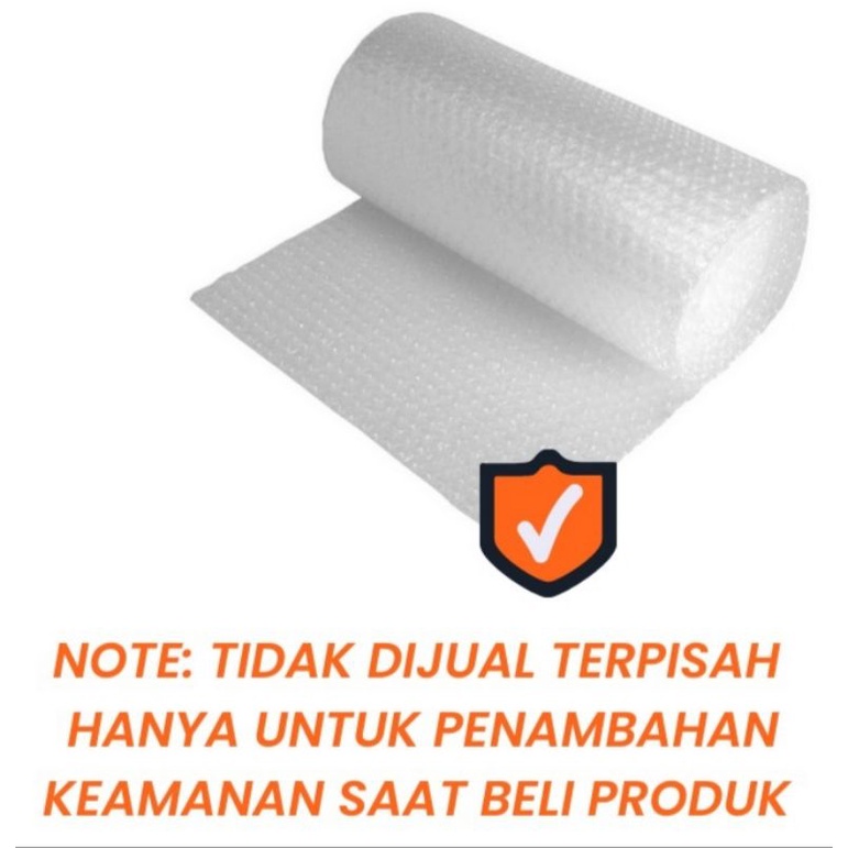 

Tambahan Packing Bubble wrap
