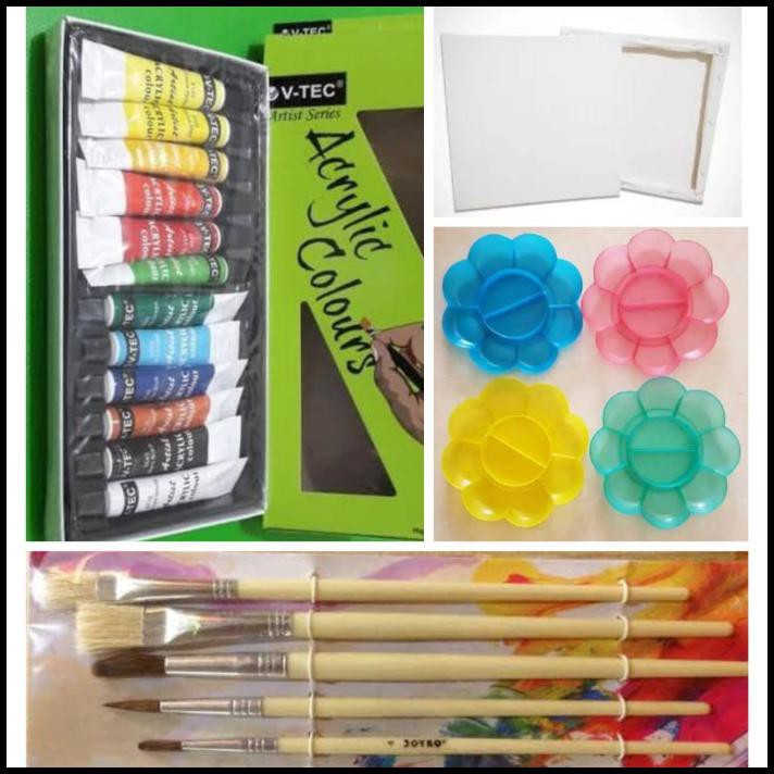 

Promo Paket Kanvas Lukis 25X35 ( Kanvas+Kuas+Palet+Cat Acrylic)