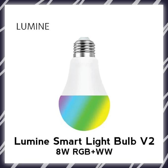 ------] LUMINE Smart Light Bulb LED 8W RGB+WW WiFi Lamp not Bardi Arbit