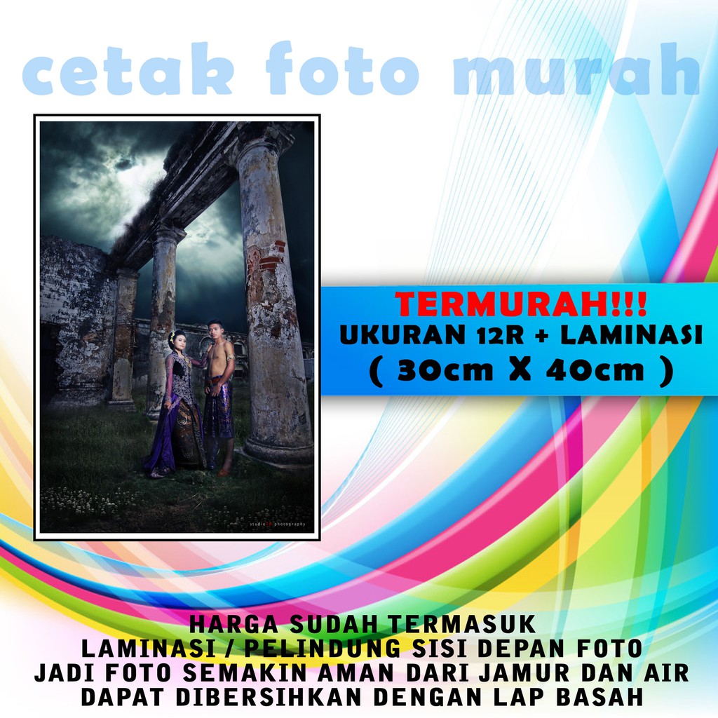 Cetak Foto Ukuran 16R Shopee Indonesia