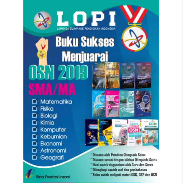 Buku Olimpiade Sains Sma By Tim Lopi Vol 30 Shopee Indonesia