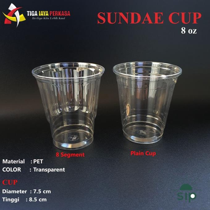 @=@=@=@=] Sundae Cup SIP / Ice Cream Cup 8 oz @50 Pcs (SIP 78.5)