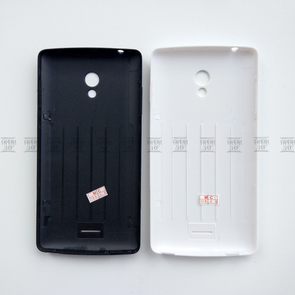 Tutup Belakang Baterai Casing Backdoor Back Door Cover Oppo Joy R1001 Original OEM Warna Hitam Putih