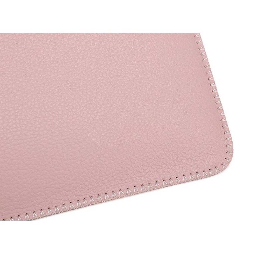 Tas Laptop/Softcase 14 15 Inches Microfiber Leather - Pink