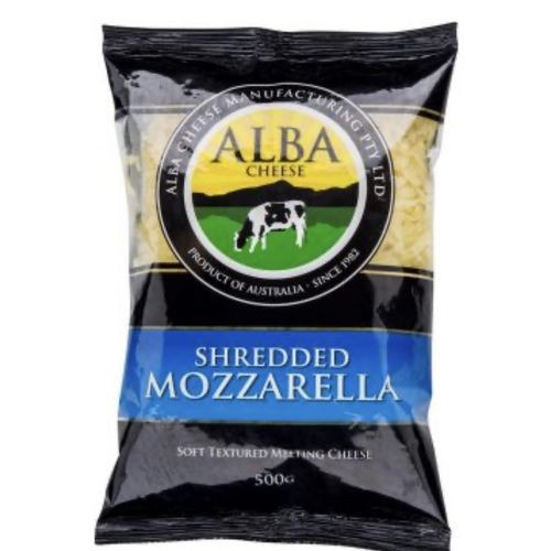 

Alba Shredded Mozzarella 500Gr