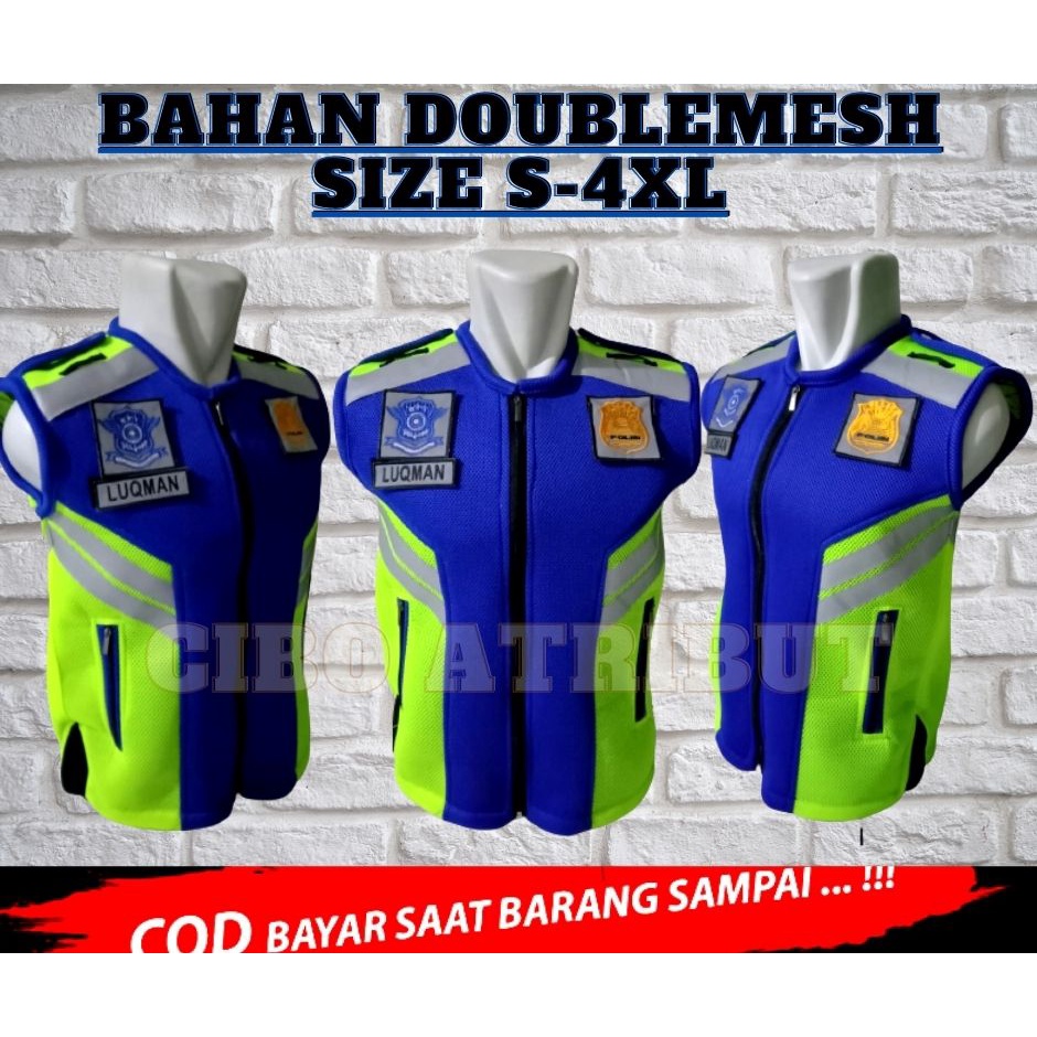 Rompi Polisi | Rompi Polisi Lantas/Lalu Lintas | Rompi Security Terbaru | VEST Polisi/Lantas/Lalu Li