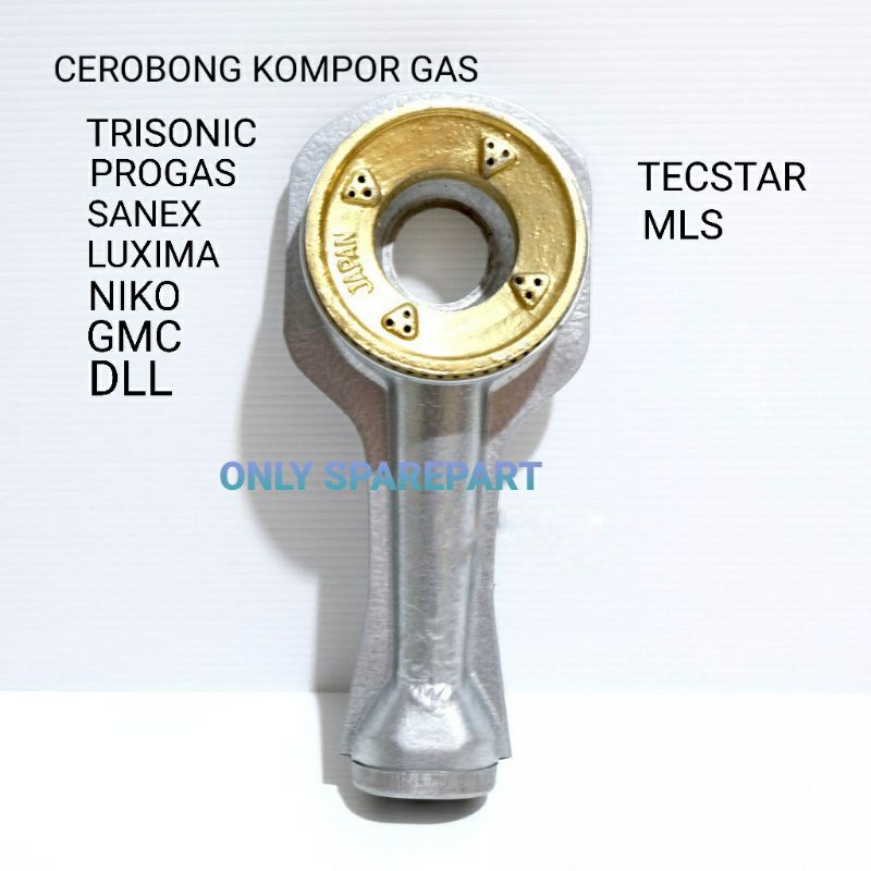 Cerobong Tungku Burner Kompor Gas GMC / Kompor gas china