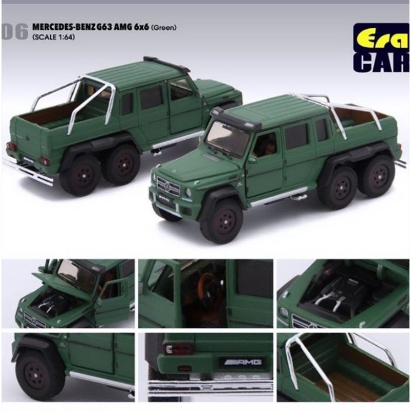 ERA CAR 1:64 Mercedes Benz G63 AMG 6X6 Green