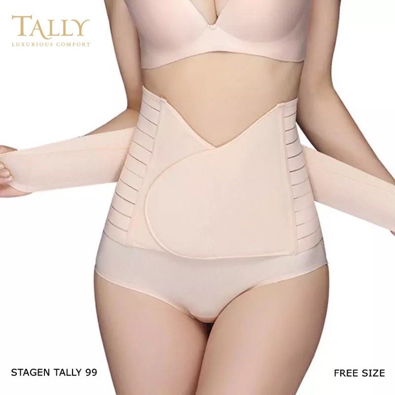 TALLY STAGEN / CORSET 99 I FREE SIZE STANDAR, XL, DAN XXL (JUMBO) | DOUBLE PEREKAT | BAHAN POLYESTER