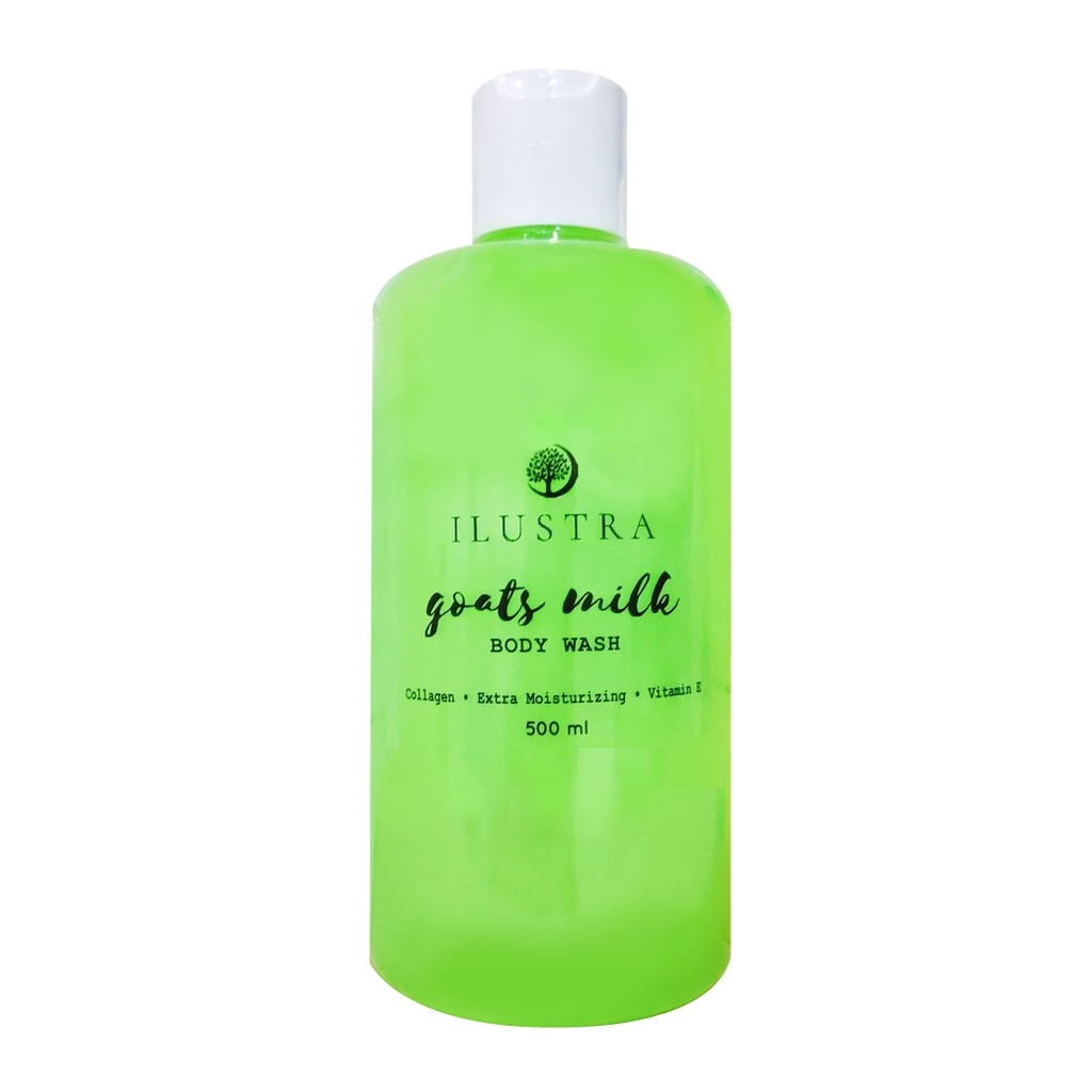 ILUSTRA goats body wash Green Tea lisensi JEPANG Promo!