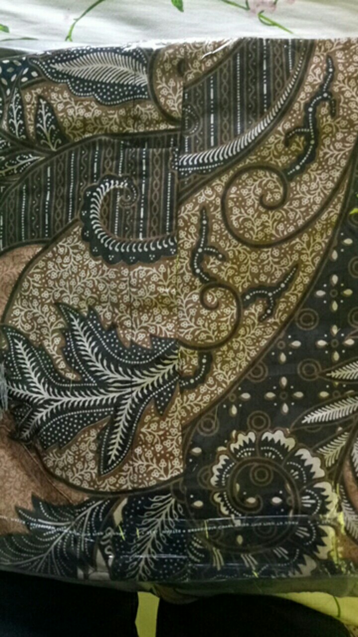 Kemeja Batik Pria Lengan Panjang Size M L Xl Xxl Bswart Batik Hrb026 Kenango Panjang Padi